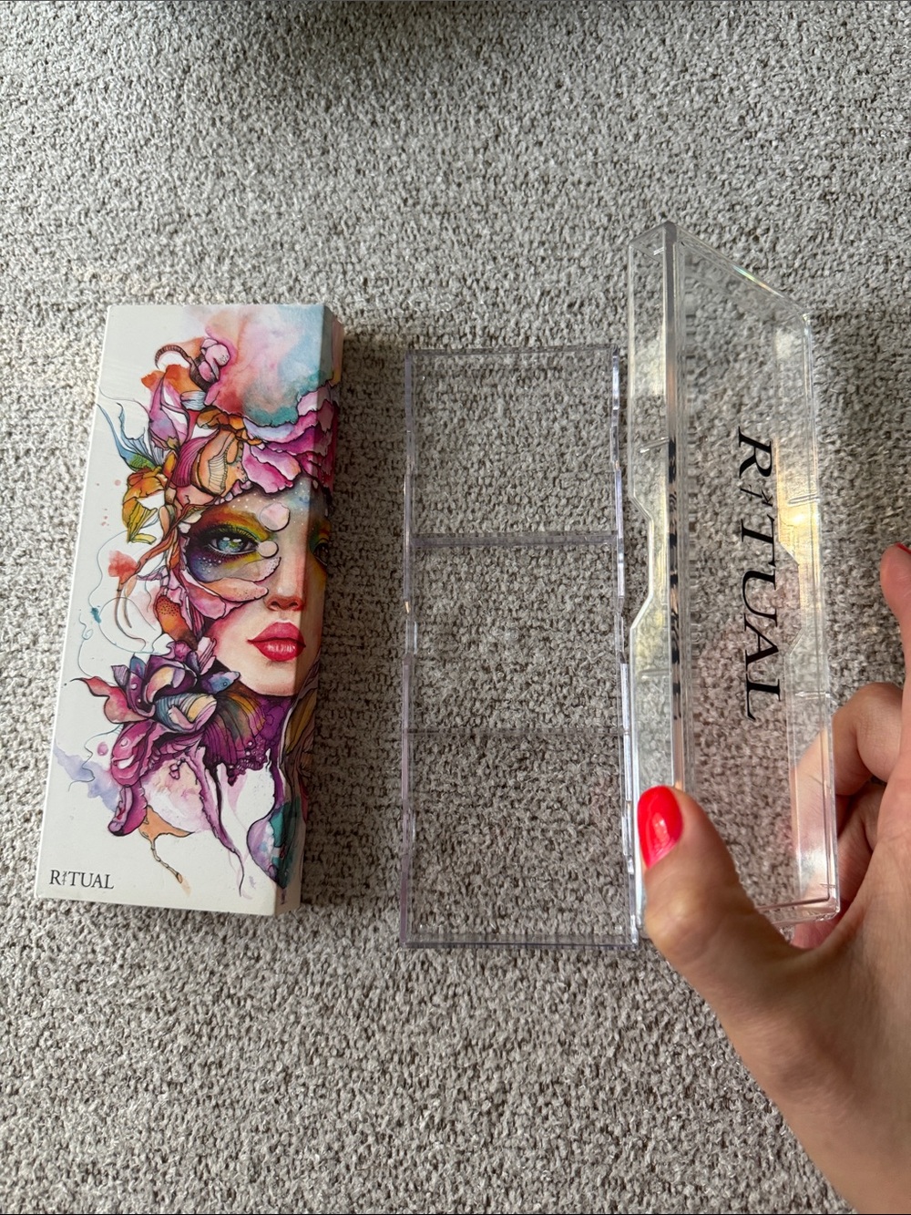 Ritual Clear 3-Slot Makeup Palette